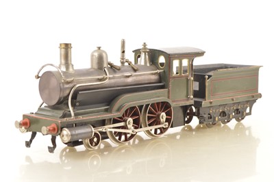 Lot 863 - Carette Gauge 3 (2.5 inch Gauge) 2-4-0 Loco & Tender Continental outline, live steam