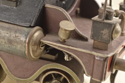 Lot 866 - Carette Gauge 3 (2.5 inch Gauge) circa 1902 4-2-2 Loco & Tender GNR lined green 'Single', Live steam