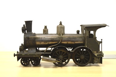 Lot 872 - Carette Gauge 3 (2.5 inch Gauge) 4-4-0 Loco (note Loco only) circa 1895, live steam