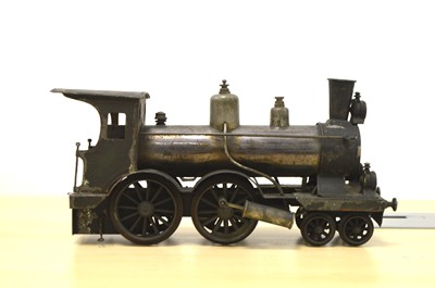 Lot 872 - Carette Gauge 3 (2.5 inch Gauge) 4-4-0 Loco (note Loco only) circa 1895, live steam