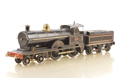 Lot 874 - Carson for Bassett Lowke Gauge 2 4-4-0 Loco & Tender LNWR lined Black 'Precursor', Live Steam