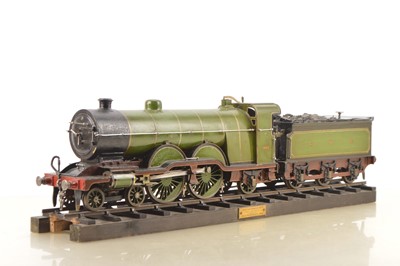 Lot 880 - Commercially built Gauge 3 (2.5 inch Gauge) 4-4-2 Loco & Tender GNR (Great Northern Railway) Atlantic Class C1, live steam