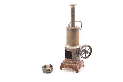 Lot 895 - An early single-cylinder Vertical live Steam Engine