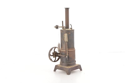 Lot 902 - An early single-cylinder Vertical live Steam Engine