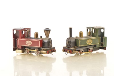 Lot 914 - Unboxed modified Mamod Steam Railway 0 Gauge Locomotives (2)