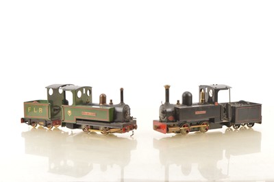 Lot 916 - Unboxed modified Mamod Steam Railway 0 Gauge Locomotives (2)