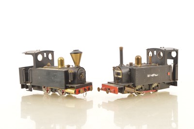 Lot 917 - Two Mamod-based 0 Gauge 0-4-0T live steam Locomotives (2)