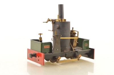 Lot 920 - An 0 Gauge gas-fired 'De Winton' type 0-4-0 Vertical-boilered live steam Locomotive