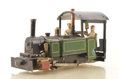 Lot 922 - A distinctly 'home-made' live steam spirit-fired 0 Gauge 0-4-0 Tank Locomotive