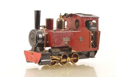 Lot 928 - A Merlin Loco Works 0 Gauge live steam gas-fired 0-6-0 Tank Locomotive 'Midas'