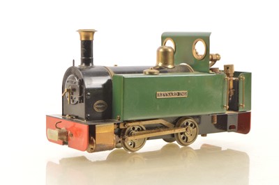 Lot 930 - A Roundhouse Engineering live steam gas-fired freelance 0-4-0 Tank Locomotive 'Reynard Ing'