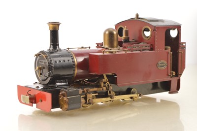 Lot 939 - A live steam gas-fired Gauge 0/1 (adjustable) freelance 0-6-0 tank Locomotive by Roundhouse Engineering