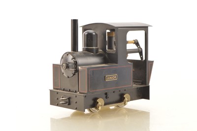 Lot 944 - A live steam gas-fired Gauge 1 (non-adjustable) 0-4-0 side-tank Locomotive 'Junior' by Accucraft (China)