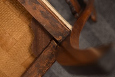 Lot 3 - A set of eight George IV period rosewood chairs English circa 1825