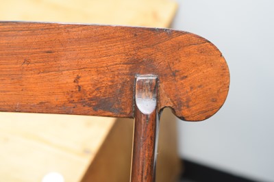 Lot 3 - A set of eight George IV period rosewood chairs English circa 1825