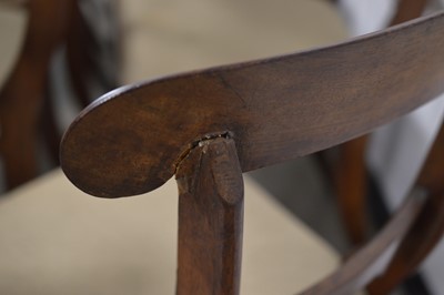 Lot 3 - A set of eight George IV period rosewood chairs English circa 1825