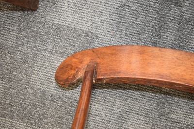 Lot 3 - A set of eight George IV period rosewood chairs English circa 1825