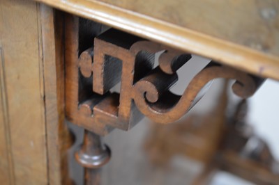Lot 39 - A good mid-Victorian burr walnut Davenport desk