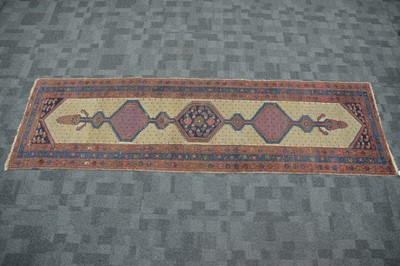 Lot 50 - An antique Persian Sarab runner