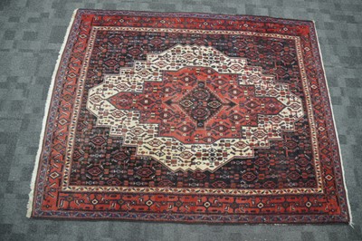 Lot 54 - A Persian Seneh carpet with an all-over 'Herati' pattern