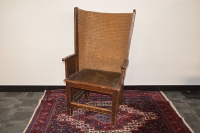 Lot 72 - An antique Orkney chair for a youth