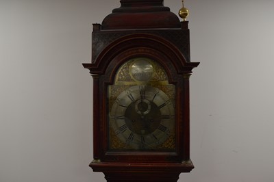 Lot 111 - An early 20th century Chinoiserie long case clock