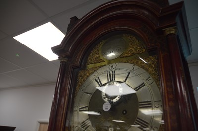 Lot 111 - An early 20th century Chinoiserie long case clock