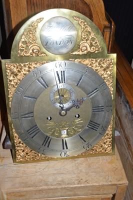 Lot 111 - An early 20th century Chinoiserie long case clock