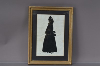 Lot 162 - A 19th Century Folk Art Silhouette