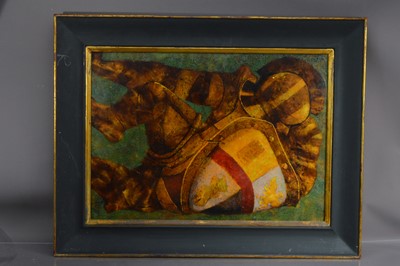 Lot 171 - Marco Salerni (Italian b 1939) "Cavaliere Caduto" (Fallen Rider)