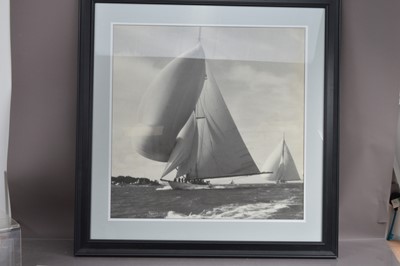 Lot 191 - Beken of Cowes Archive "Racing Yachts off Cowes"