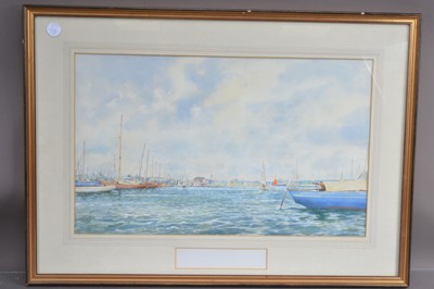 Lot 199 - Barry Peckham (British b.1941) "A Yacht Club"