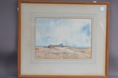 Lot 207 - Audrey Penn (1897-1992) "Old Cottages Caithness" (Scotland)