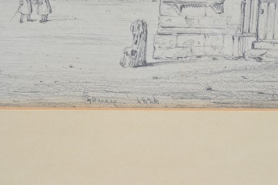 Lot 208 - John Coney (1786-1833) "Beauvais Cathedral South Door" 1826
