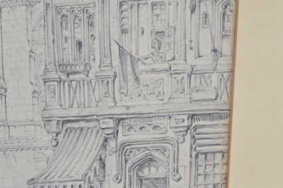 Lot 208 - John Coney (1786-1833) "Beauvais Cathedral South Door" 1826