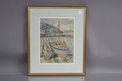 Lot 215 - William Thomas Martin Hawksworth R.I. R.B.A. (British 1853-1935) "Brixham" (Devon)