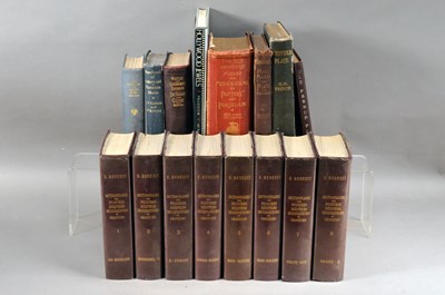 Lot 546 - A small collection of English Goldsmiths and their Marks volumes