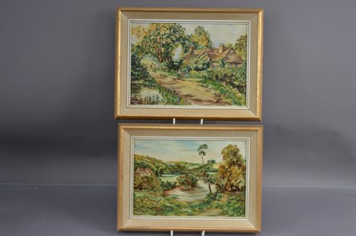 Lot 224 - L J Windsor (British fl 1929) a pair of landscape pictures