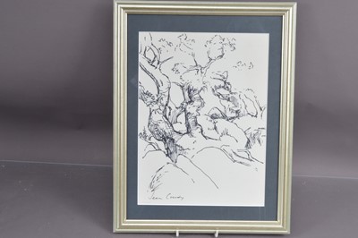 Lot 227 - Jean Creedy (1920-2014) "Wistman's Wood Dartmoor"