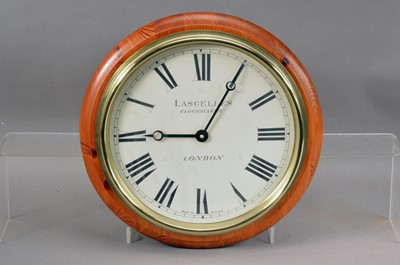 Lot 548 - A Lacelles London Wall clock