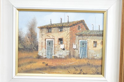 Lot 236 - Guido Borelli (Italian b.1952) "Country Cottage"