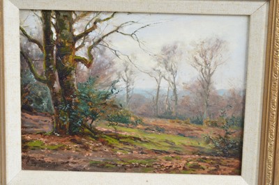 Lot 251 - Frederick Golden Short (1863-1936) "In The New Forest"