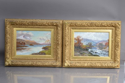 Lot 253 - Edwin Alfred Pettitt (1840-1912) "Loch Tay" & "Loch Killin"