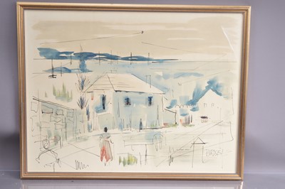 Lot 261 - Alfred Birdsey (British-Bermudan 1912-1996) "A Scene in Bermuda"