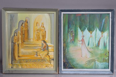 Lot 270 - Peter Barton Harris MBE (1923-2009) two Malaysian interest oil paintings