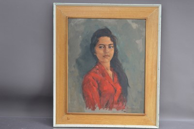 Lot 271 - Mazli Mat Som (Malaysian 1938-1990) "Malaysian Girl"