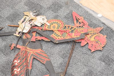 Lot 273 - Nik Zainal Abidin (Nik Mohamed Salleh) (Malaysian 1933-1993) "Wayang kulit and gamelan" (Shadow Puppets and band)