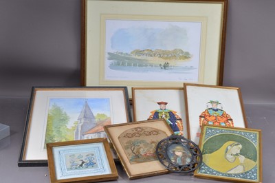 Lot 278 - Sir Hugh Casson CH KCVO PRA (British 1910-1999) "Buckland Rings Lymington"