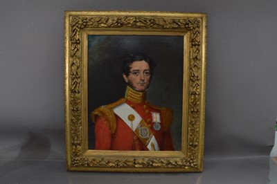 Lot 296 - A 19th Century British School portrait of an army officer