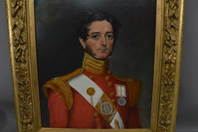 Lot 296 - A 19th Century British School portrait of an army officer